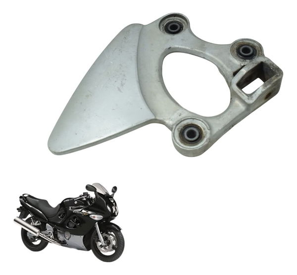 Suporte Pedaleira Diant Dir Suzuki Gsx 750f Monica 99-08 Ori - Cinza