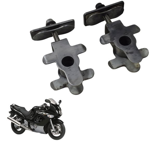 Par Esticador Corrente Suzuki Gsx 750f Monica 99-08 Original