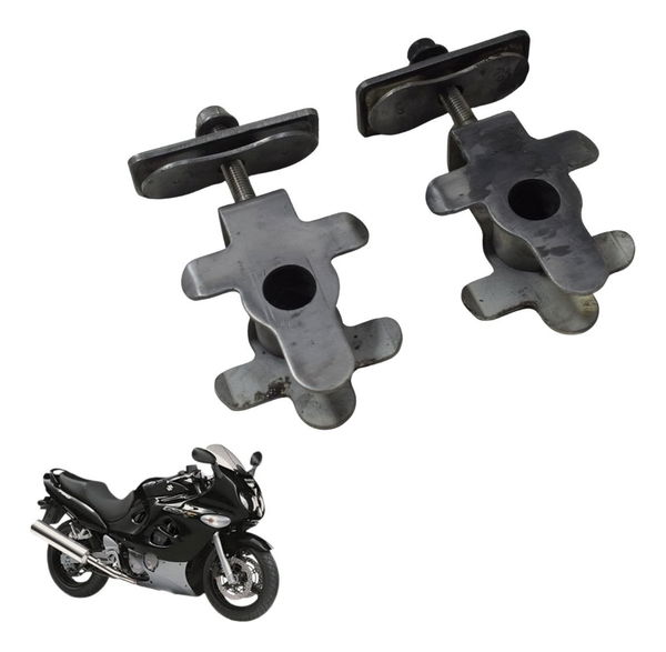 Par Esticador Corrente Suzuki Gsx 750f Monica 99-08 Original