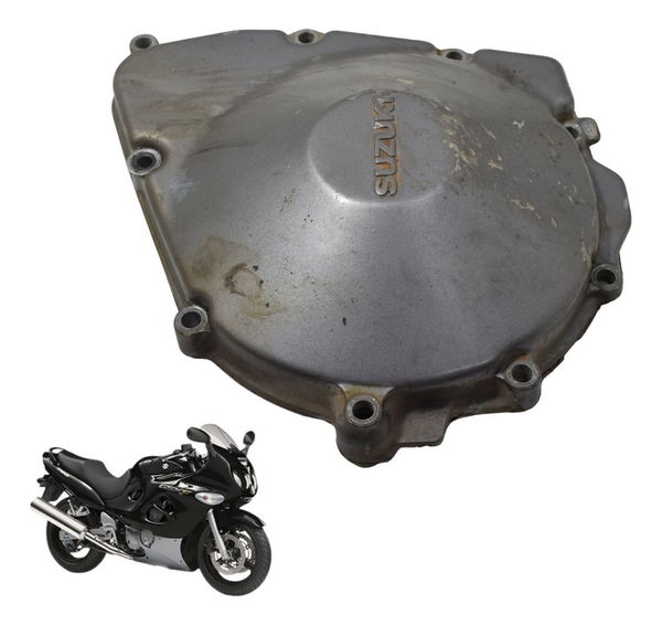 Tampa Motor Esquerdo C/det Suzuki Gsx 750f Monica 99-08 Orig