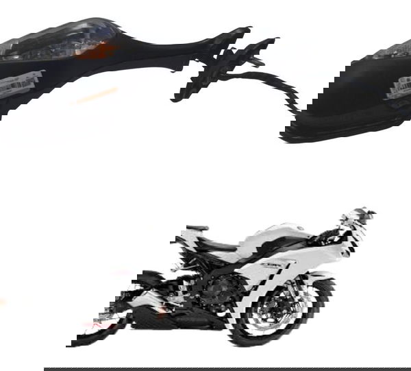 Espelho Retrovisor Dir C/avaria Honda Cbr 1000rr 12-15 Origi