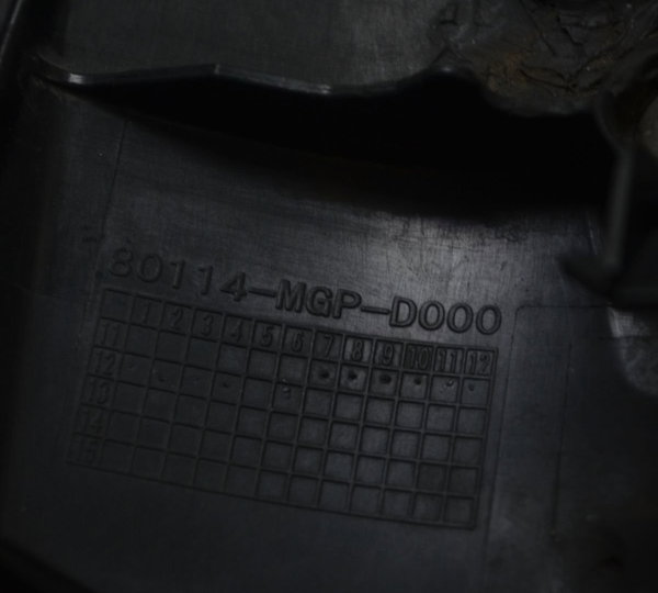 Acabamento Interno Traseiro C/ Avaria Honda Cbr 1000rr 12-15