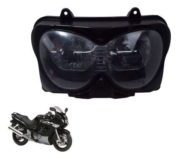 Farol Bloco Óptico Suzuki Gsx 750f Monica 99-08 Original