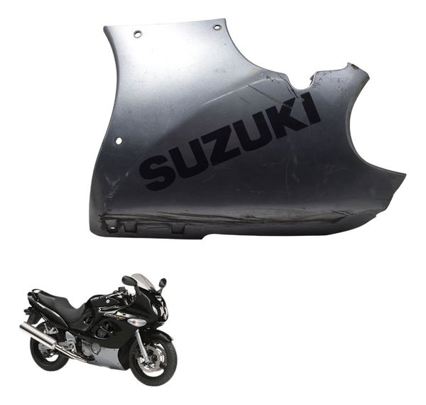 Spoiler Esquerdo C/avaria Suzuki Gsx 750f Monica 99-08 Origi