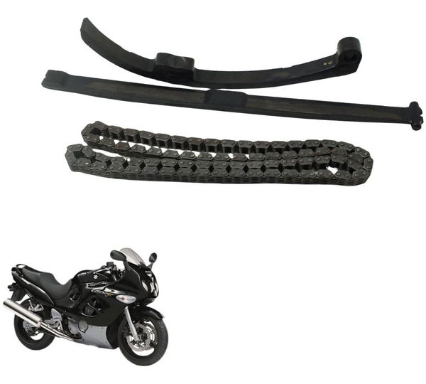 Kit Guia Tensor Corrente Coma Suzuki Gsx 750f Monica 99-08 O