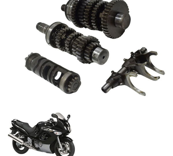 Caixa Marcha Câmbio Suzuki Gsx 750f Monica 99-08 Original