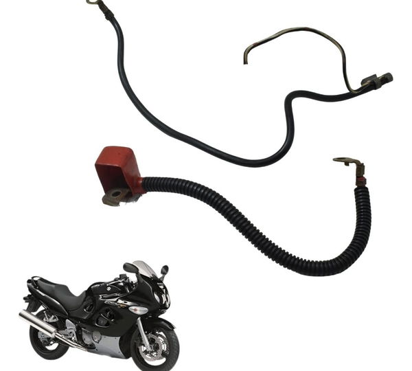 Cabo +/- Bateria C/detalhe Suzuki Gsx 750f Monica 99-08 Orig