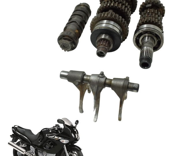 Caixa Marcha Câmbio Com Avaria Suzuki Gsx 750f Monica 99-08