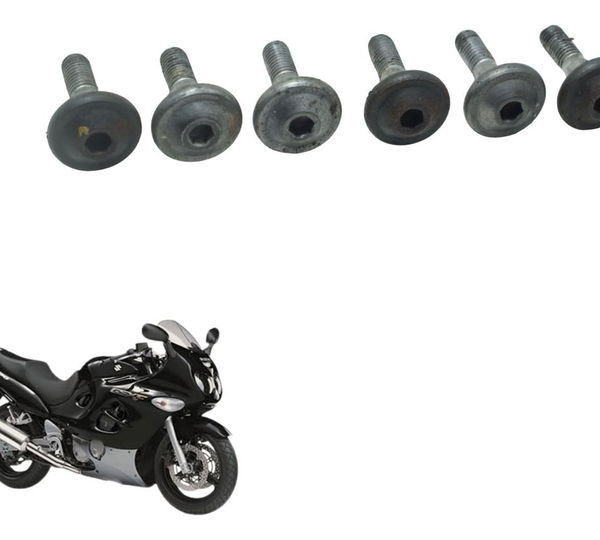 Jogo Parafusos Chassi Suzuki Gsx 750f Monica 99-08 Original