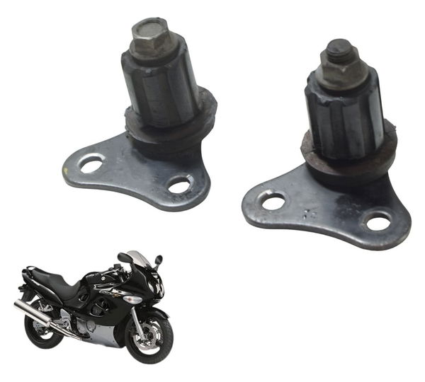 Par Suporte Coxim Tanque Suzuki Gsx 750f Monica 99-08 Origin
