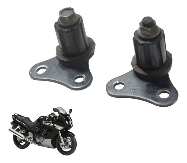 Par Suporte Coxim Tanque Suzuki Gsx 750f Monica 99-08 Origin