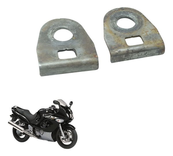 Par Esticador Corrente Suzuki Gsx 750f Monica 99-08 Original