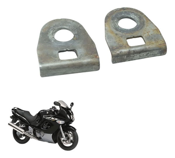 Par Esticador Corrente Suzuki Gsx 750f Monica 99-08 Original