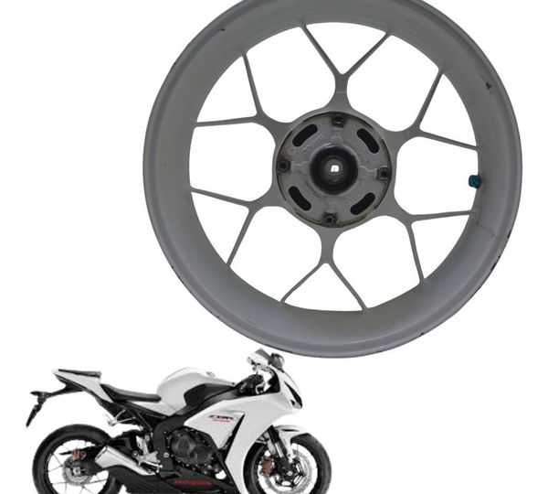 Roda Traseira Honda Cbr 1000rr 12-15 Original - Branco