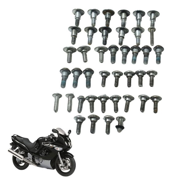 Kit Parafuso Carenagem Suzuki Gsx 750f Monica 99-08 Original