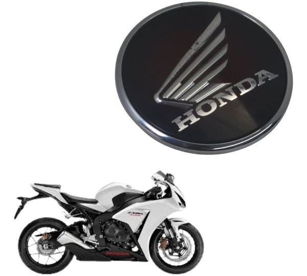 Emblema Capa Tanque Esquerdo Honda Cbr 1000rr 12-15 Original Preto