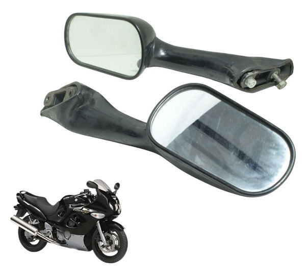 Par Espelho Retrovisor Paralelo Suzuki Gsx 750f Monica 99-08