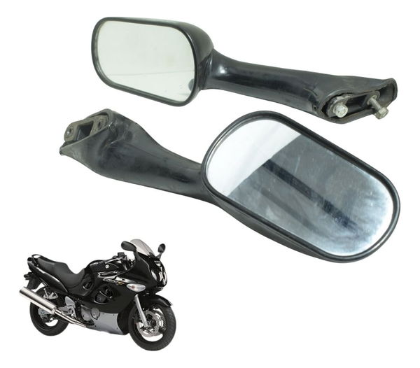 Par Espelho Retrovisor Paralelo Suzuki Gsx 750f Monica 99-08