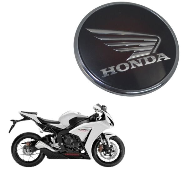 Emblema Capa Tanque Direito Honda Cbr 1000rr 12-15 Original Cinza
