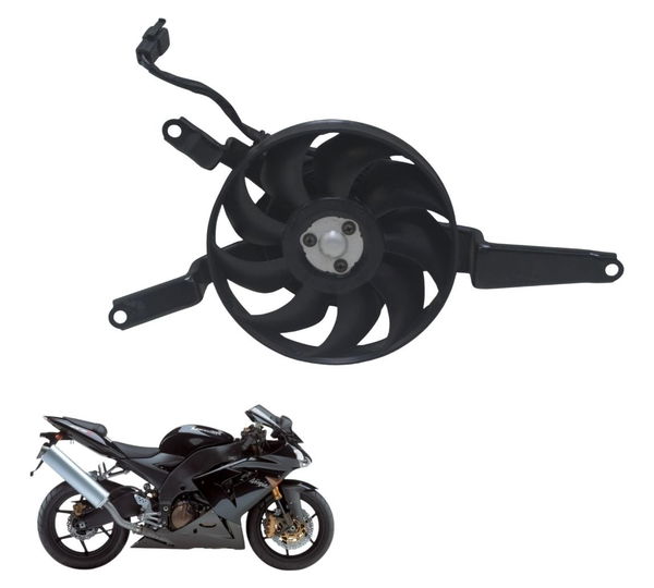 Ventoinha Radiador Kawasaki Zx 10r 05-06 Original