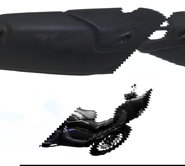 Capa Proteção Ponteira Escape C/detal Yamaha Nmax 160 21-24
