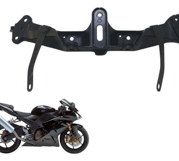 Suporte Aranha Farol Kawasaki Zx 10r 05-06 Original
