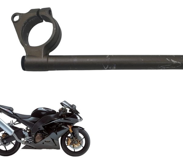 Semi Guidão Esquerdo Kawasaki Zx 10r 05-06 Original Cinza-escuro