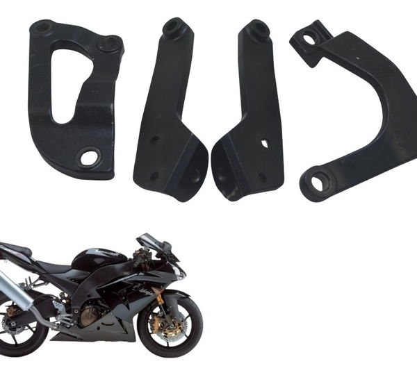 Kit Suporte Motor Kawasaki Zx 10r 05-06 Original