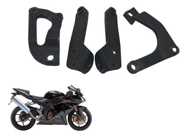Kit Suporte Motor Kawasaki Zx 10r 05-06 Original