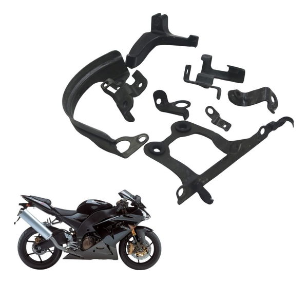 Kit Suporte Diversos Kawasaki Zx 10r 05-06 Original
