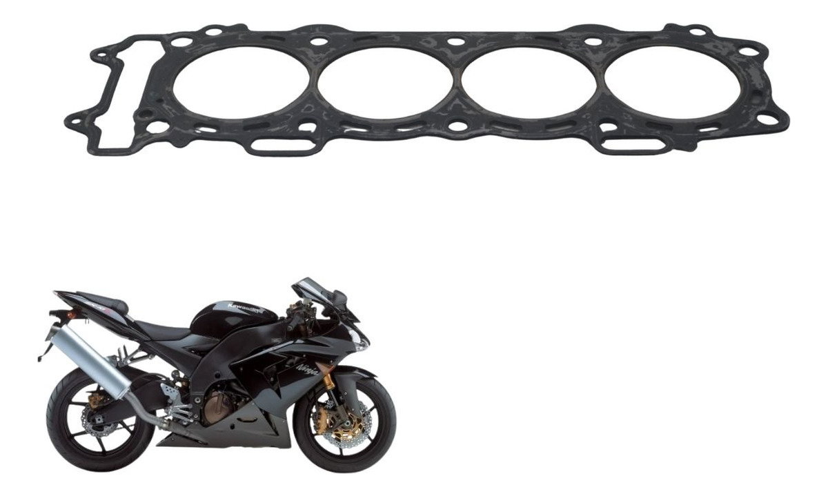 Junta Cabeçote Kawasaki Zx 10r 05-06 Original