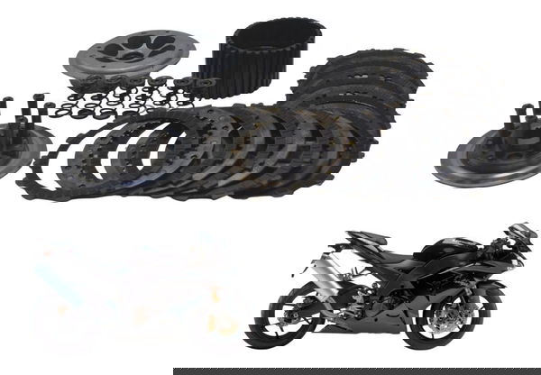 Cubo Disco Platô Embreagem Kawasaki Zx 10r 05-06 Original