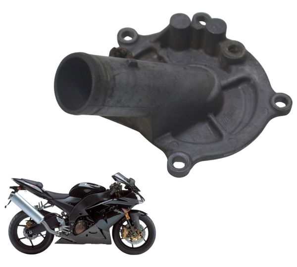 Tampa Bomba Água C/detal Kawasaki Zx 10r 05-06 Original