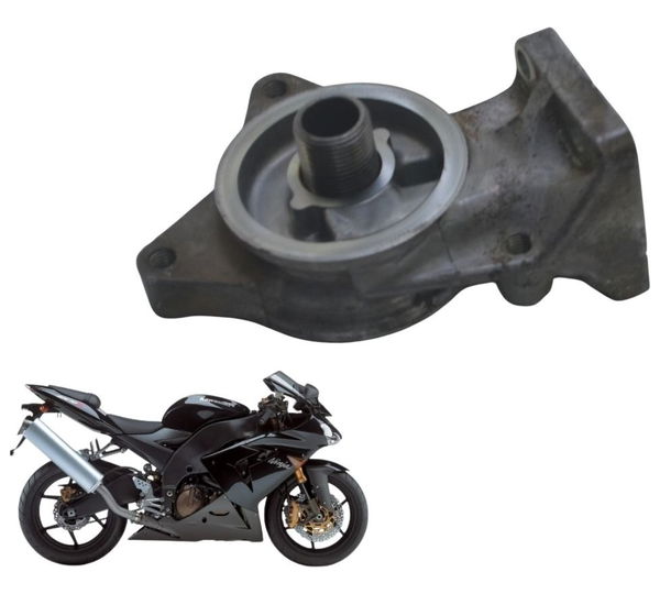 Suporte Filtro Óleo Kawasaki Zx 10r 05-06 Original