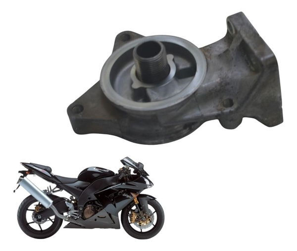 Suporte Filtro Óleo Kawasaki Zx 10r 05-06 Original