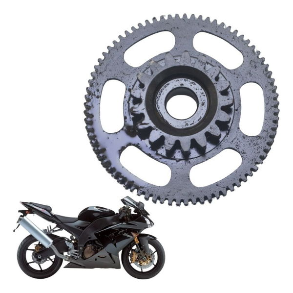 Engrenagem Redução Partida Kawasaki Zx 10r 05-06 Original