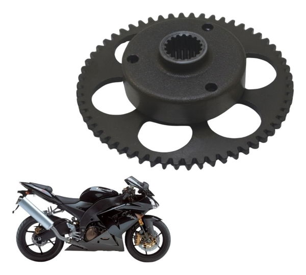 Placa Partida Kawasaki Zx 10r 05-06 Original