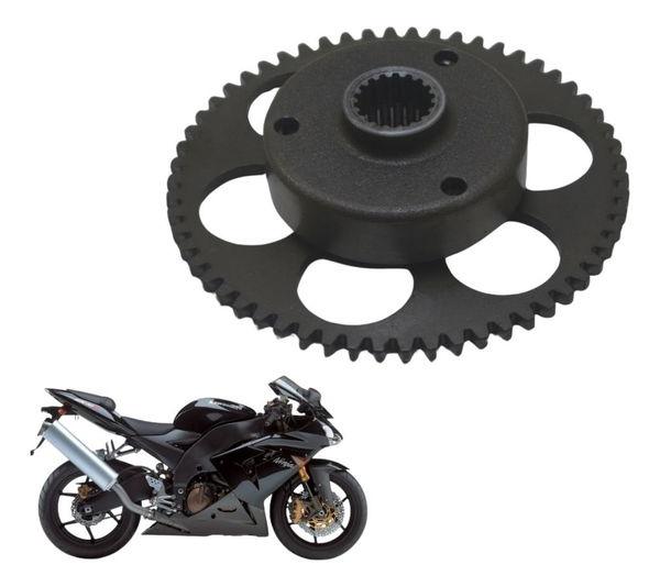 Placa Partida Kawasaki Zx 10r 05-06 Original