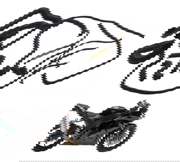 Kit Mangueiras Kawasaki Zx 10r 05-06 Original