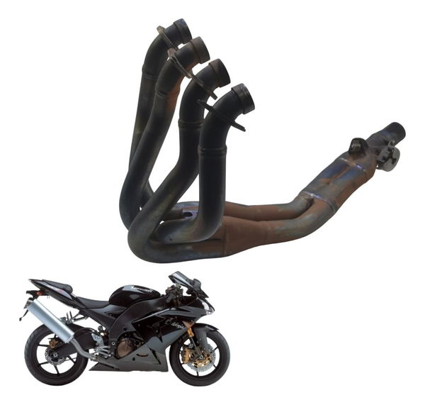 Curva Escape C/ Detalhes Kawasaki Zx 10r 05-06 Original