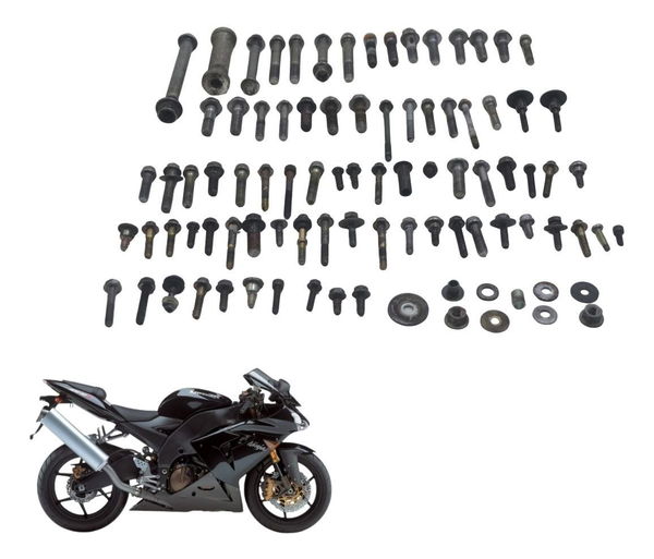 Kit Parafusos Diversos Kawasaki Zx 10r 05-06 Original