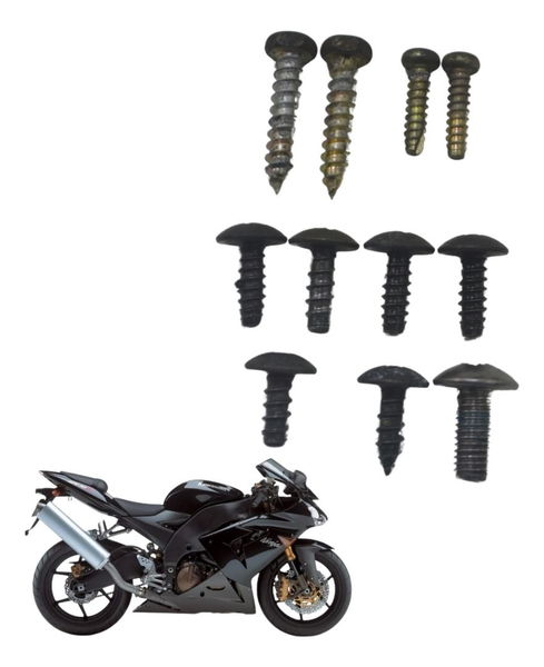 Kit Parafusos Soberbos Kawasaki Zx 10r 05-06 Original