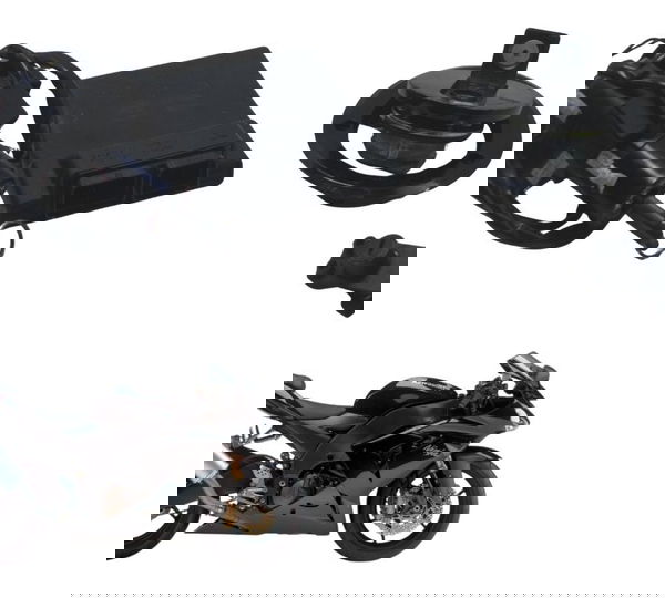 Kit Chave Ignição Módulo Code Kawasaki Zx 10r 05-06 Original