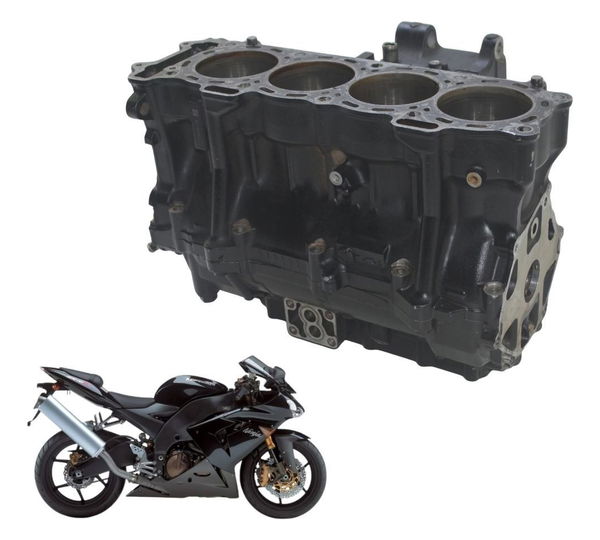 Carcaça Bloco Motor (nfe Baixa) Kawasaki Zx 10r 05-06 Origi