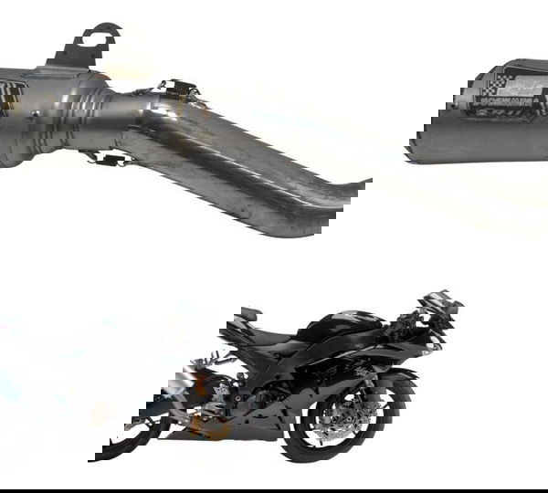 Ponteira Escape Yoshimura R-11 Kawasaki Zx 10r 05-06