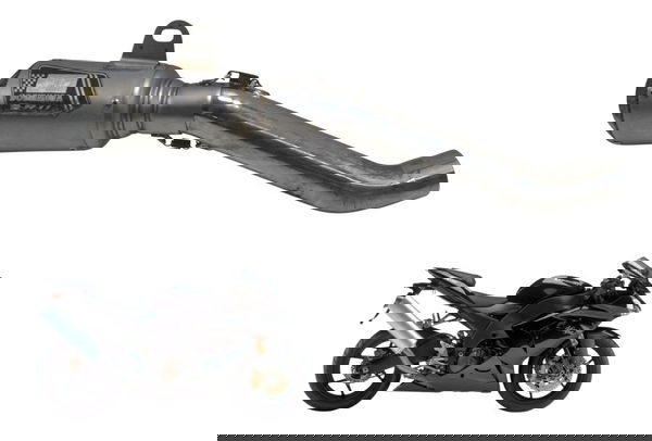 Ponteira Escape Yoshimura R-11 Kawasaki Zx 10r 05-06