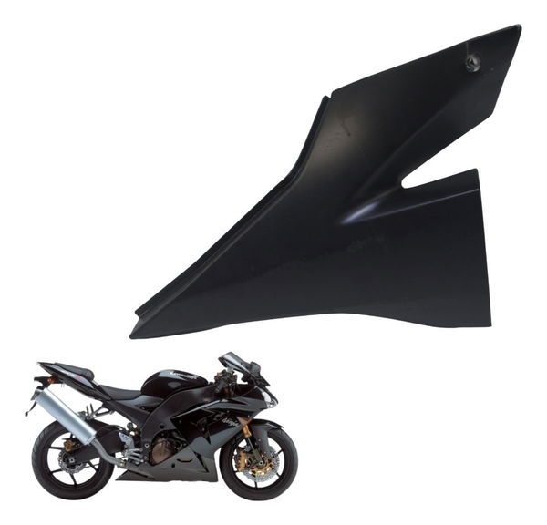 Carenagem Rabeta Inferior Dir C/avaria Kawasaki Zx 10r 05-06