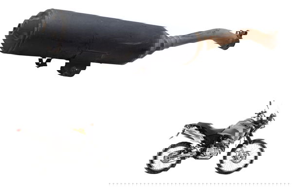 Ponteira Escape Yamaha Xtz 250 Tenere 11-15 Original