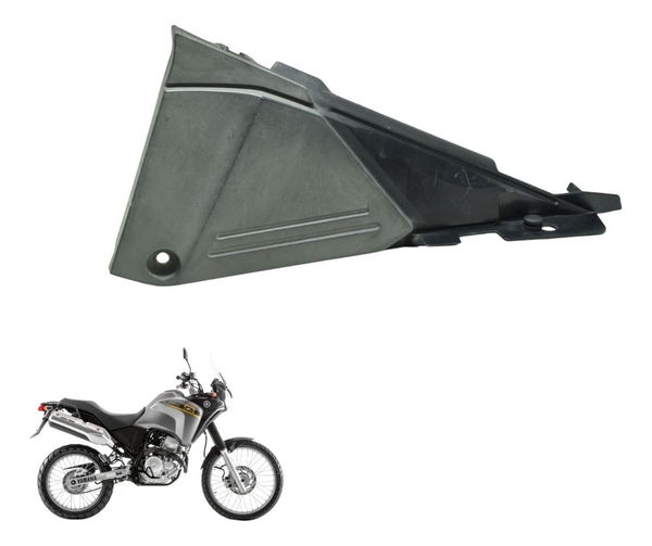 Tampa Lateral Esquerda Yamaha Xtz 250 Tenere 11-15 Original - Cinza-escuro