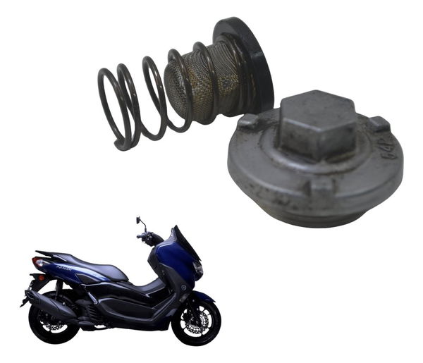 Bujão Mola E Peneira Yamaha Nmax 160 21-24 Original